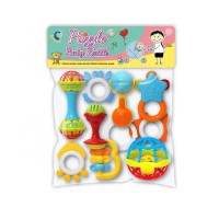 2020 Chenghai Educational Baby Rattle Toys Set High Quality ABS Plastic Factory Wholesale